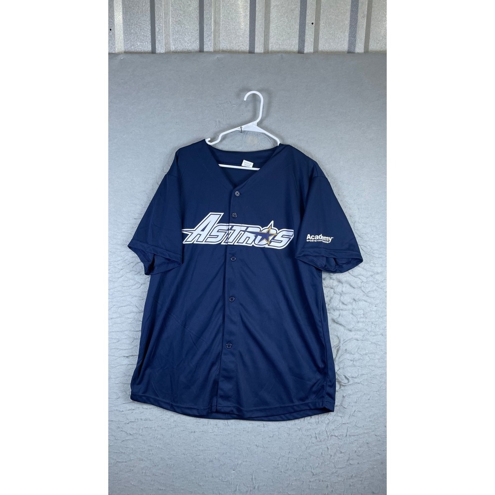 Houston Astros Baseball Jersey Mens XL Navy Blue Excellent Altuve 27 Academy